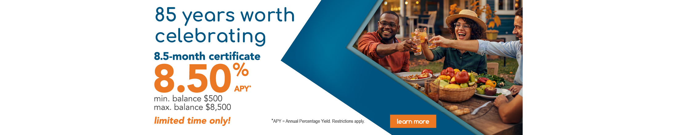 8.5-month 8.50% APY Certificate
